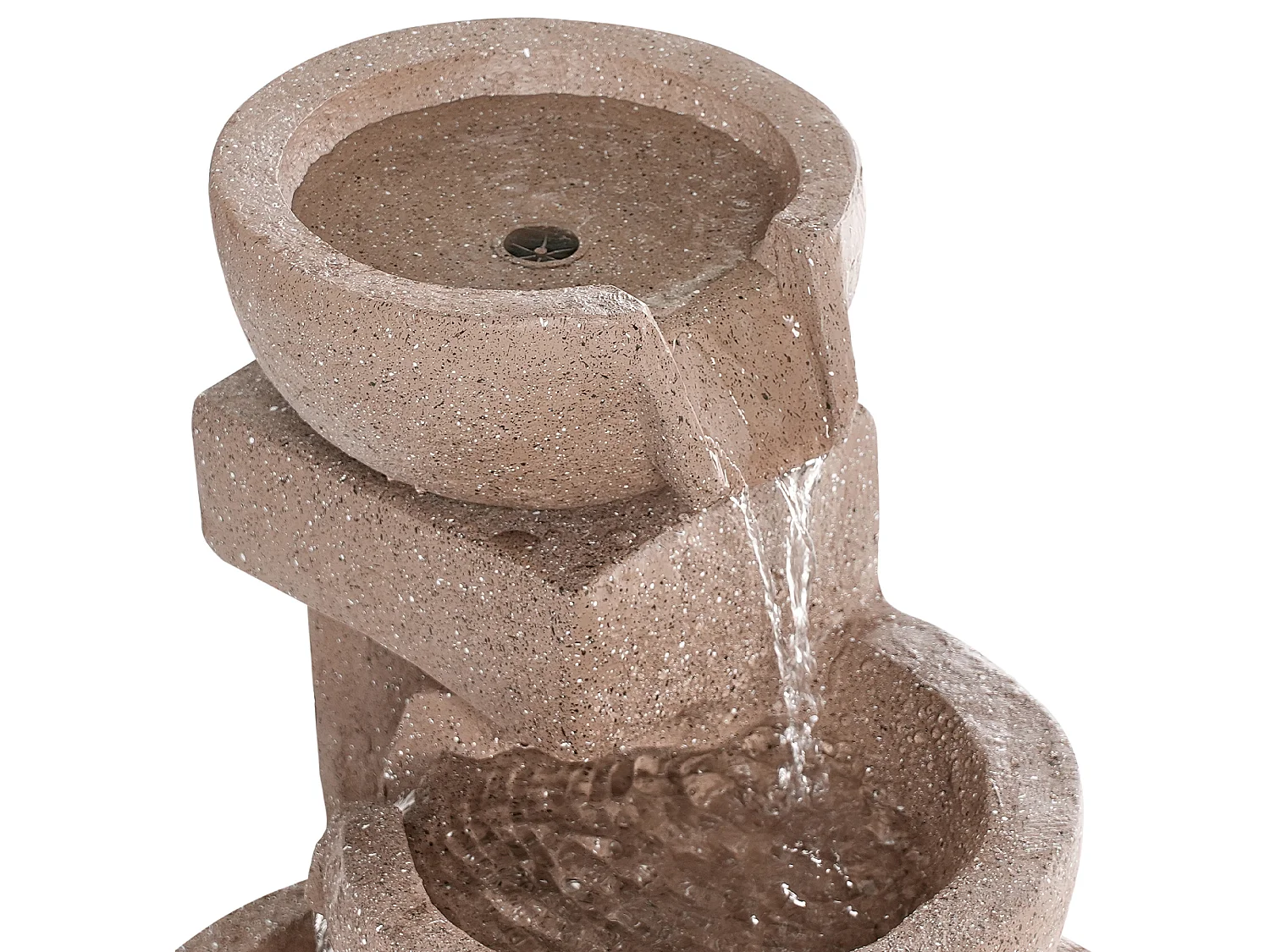 Garden Water Feature Light Brown VALLESINELLA