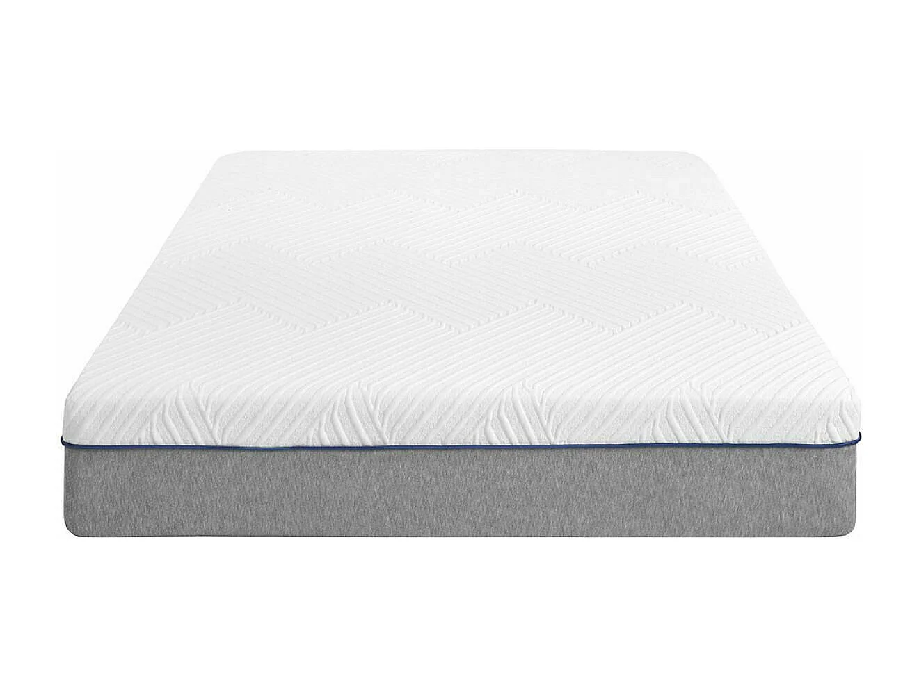 Matelas en ressorts en sachet 160x200 cm ressorts ensachés blanc REVA