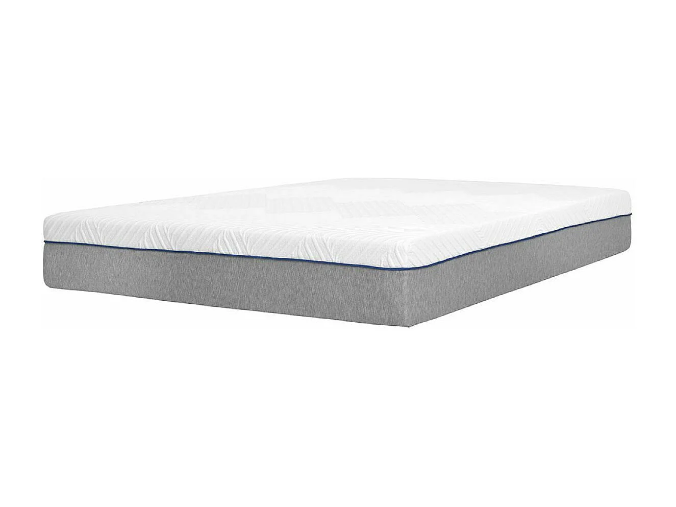 Matelas en ressorts en sachet 140x190 cm ressorts ensachés blanc REVA