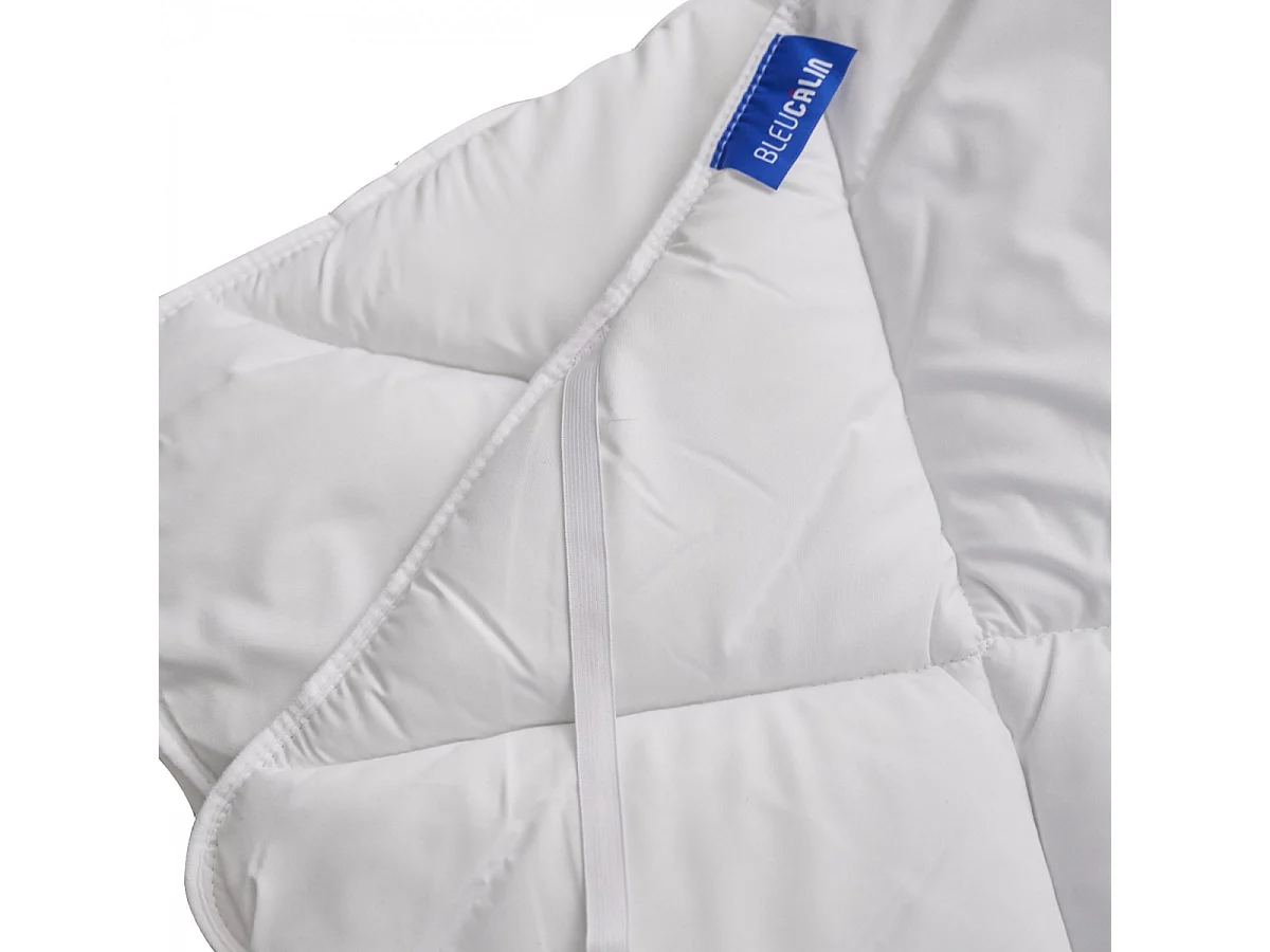 Surmatelas 140x190 cm Confort Anti-acariens Moelleux - Traitement naturel