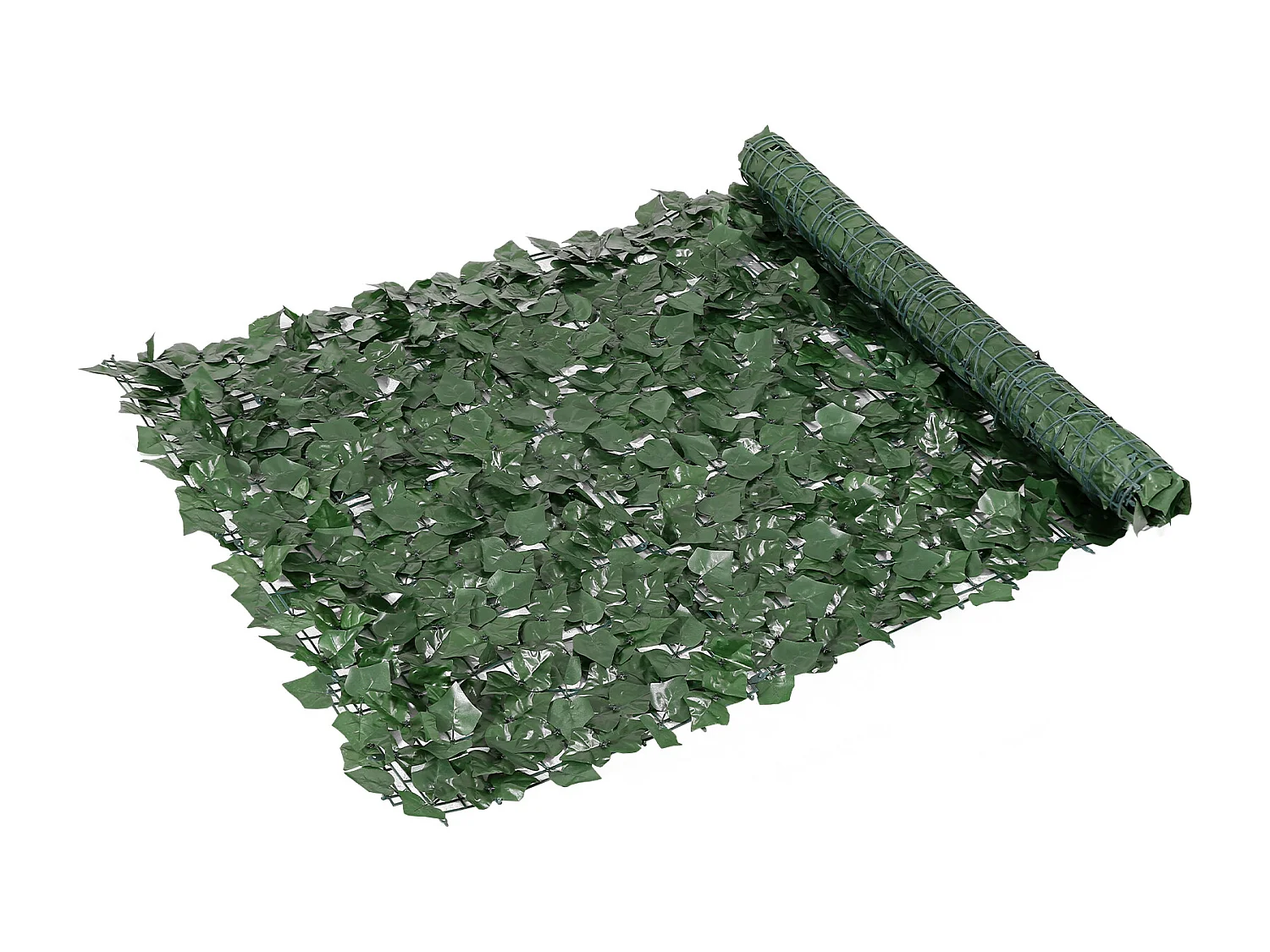 Haie Artificielle SucceBuy 99.06 x 248.92 cm Feuille d'Iierre Artificielle Écran de Clôture de Confidentialité Panneau de Décoration Haie