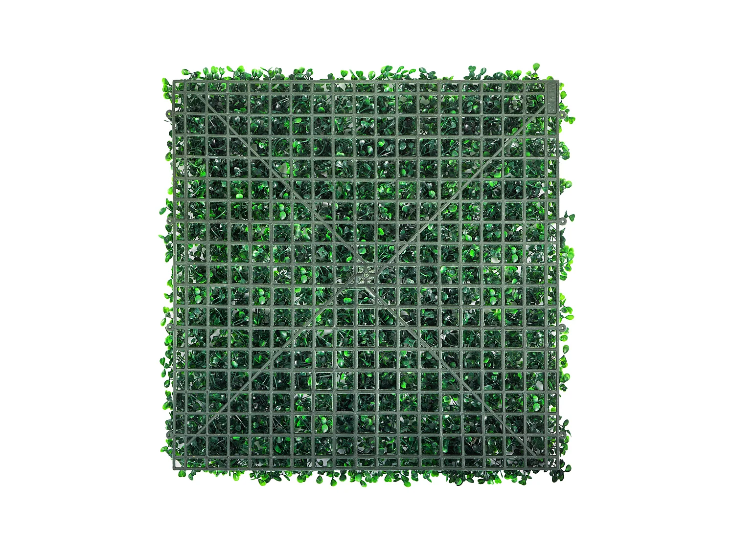 Haie Artificielle SucceBuy 12 pcs UV Artificial Boxwood Hedge Panels 50.8 x 50.8 cm Green for Fence Decor