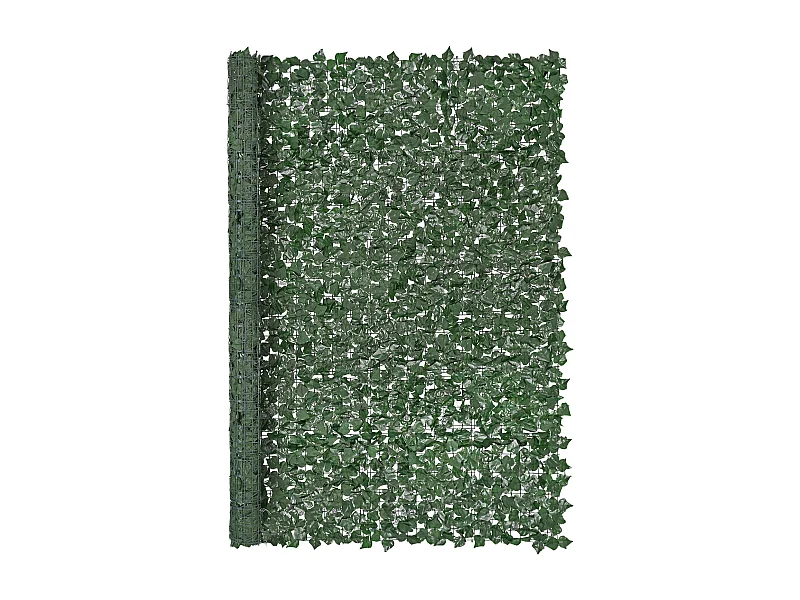 Kunstmatige Haag SucceBuy 243.84 x 182.88 cm Kunstmatig Klimopbladscherm als Privacyscherm, Decoratief Paneelhaag