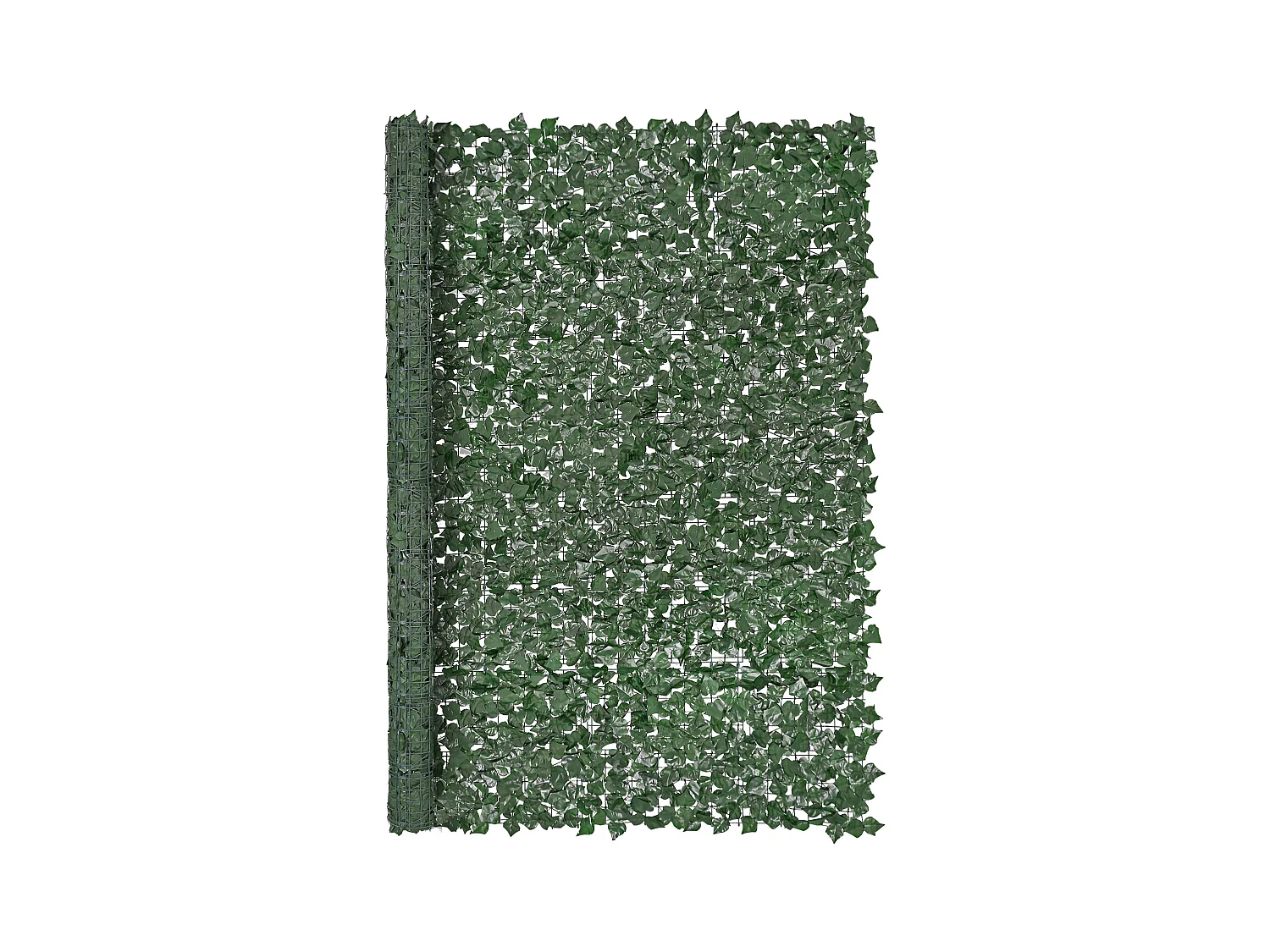 Haie Artificielle SucceBuy 243.84 x 182.88 cm Feuille d'Iierre Artificielle Écran de Clôture de Confidentialité Panneau de Décoration Haie