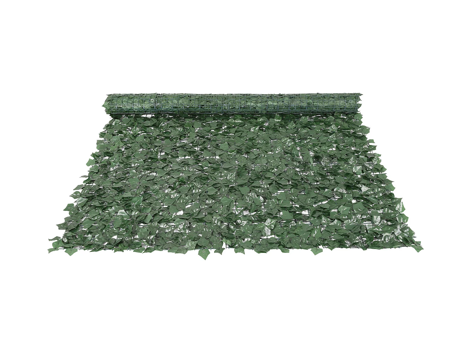 Haie Artificielle SucceBuy 243.84 x 182.88 cm Feuille d'Iierre Artificielle Écran de Clôture de Confidentialité Panneau de Décoration Haie