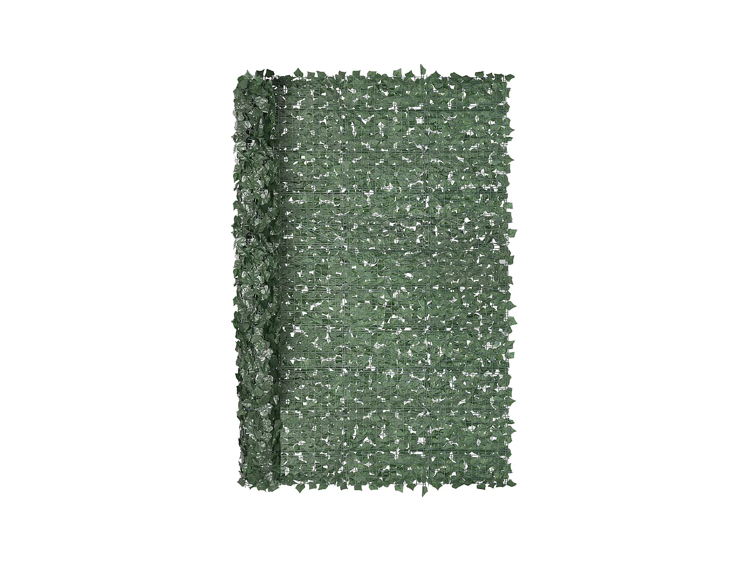 Haie Artificielle SucceBuy 243.84 x 182.88 cm Feuille d'Iierre Artificielle Écran de Clôture de Confidentialité Panneau de Décoration Haie