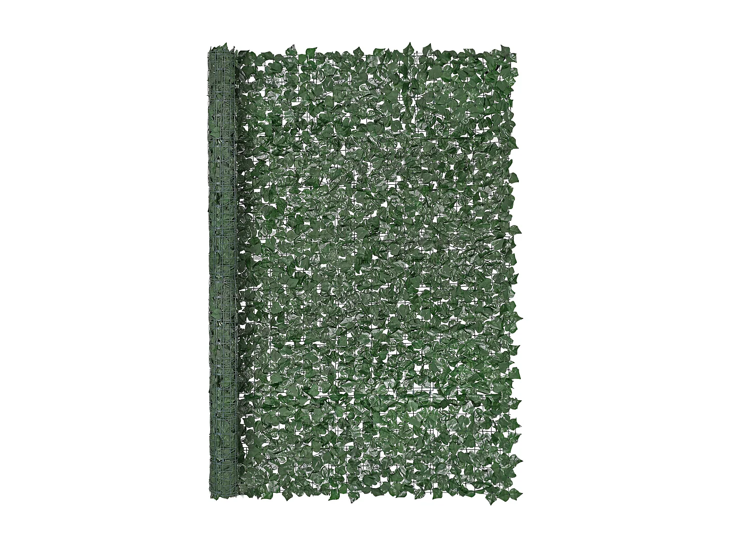 Haie Artificielle SucceBuy 243.84 x 182.88 cm Feuille d'Iierre Artificielle Écran de Clôture de Confidentialité Panneau de Décoration Haie