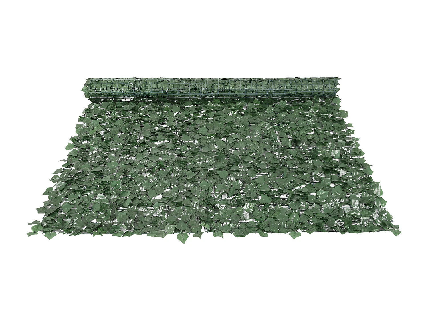 Haie Artificielle SucceBuy 243.84 x 182.88 cm Feuille d'Iierre Artificielle Écran de Clôture de Confidentialité Panneau de Décoration Haie