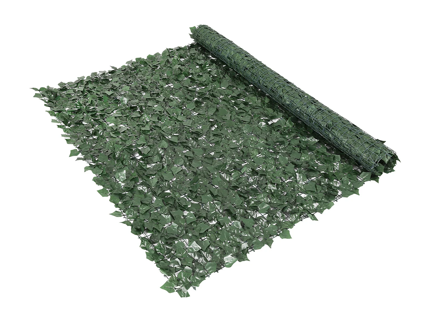 Haie Artificielle SucceBuy 243.84 x 182.88 cm Feuille d'Iierre Artificielle Écran de Clôture de Confidentialité Panneau de Décoration Haie