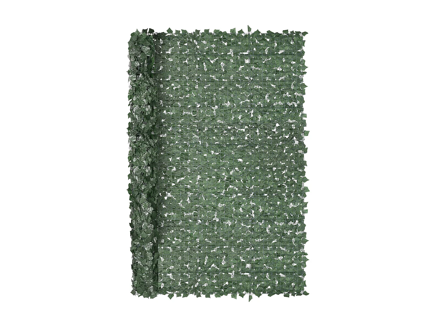 Haie Artificielle SucceBuy 243.84 x 182.88 cm Feuille d'Iierre Artificielle Écran de Clôture de Confidentialité Panneau de Décoration Haie