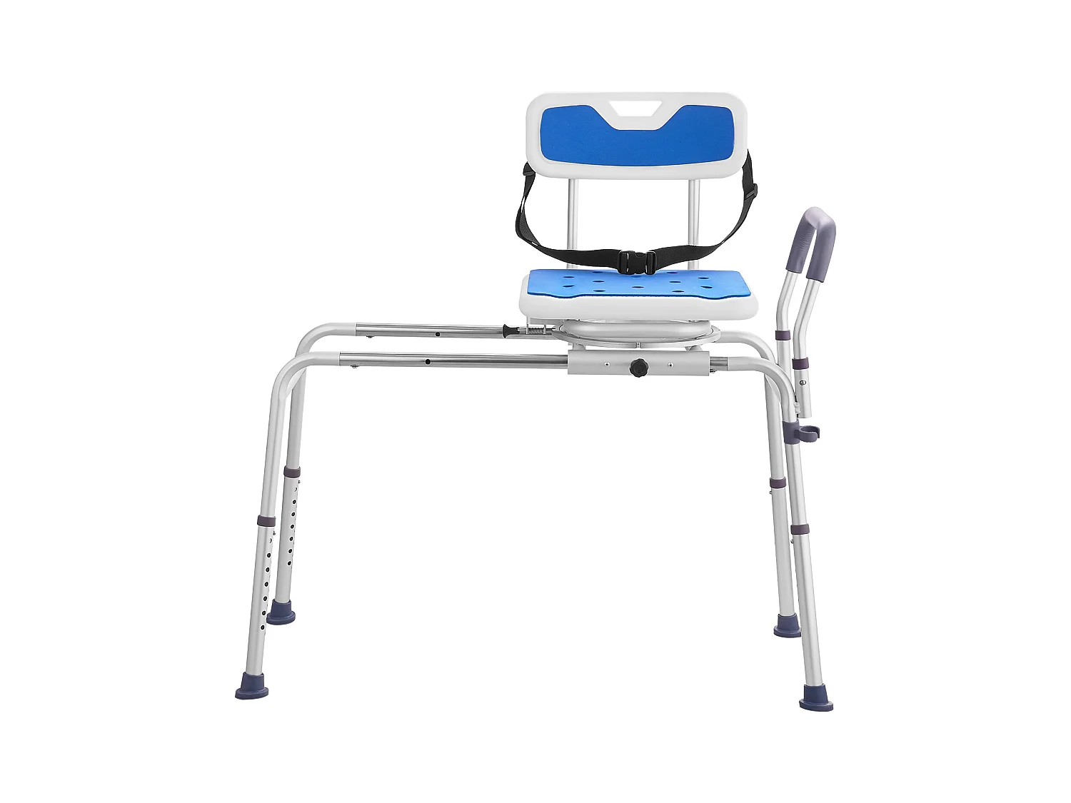 Chaise de Douche SucceBuy Pivotante à 360°,Banc de Transfert de Baignoire Coulissant  Capacité de 181 kg