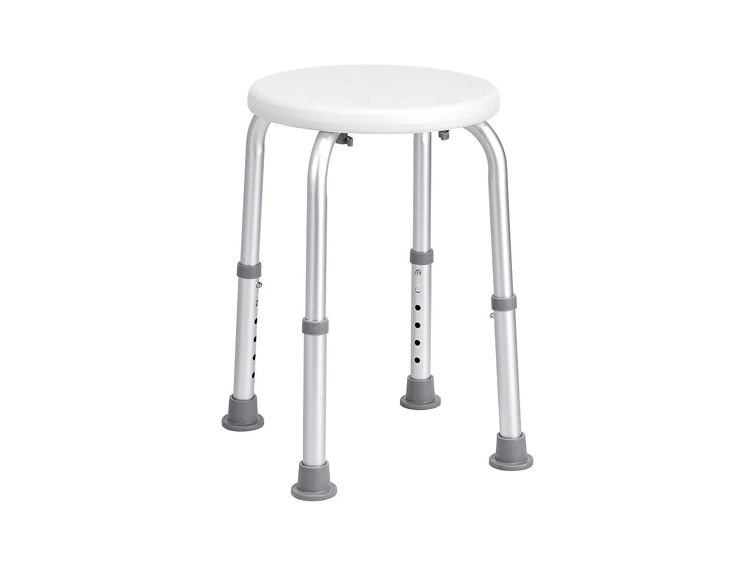 Siège de Douche SucceBuy 136,1 kg Hauteur Réglable Rotative en Plastique, Aide aux Personnes Agées