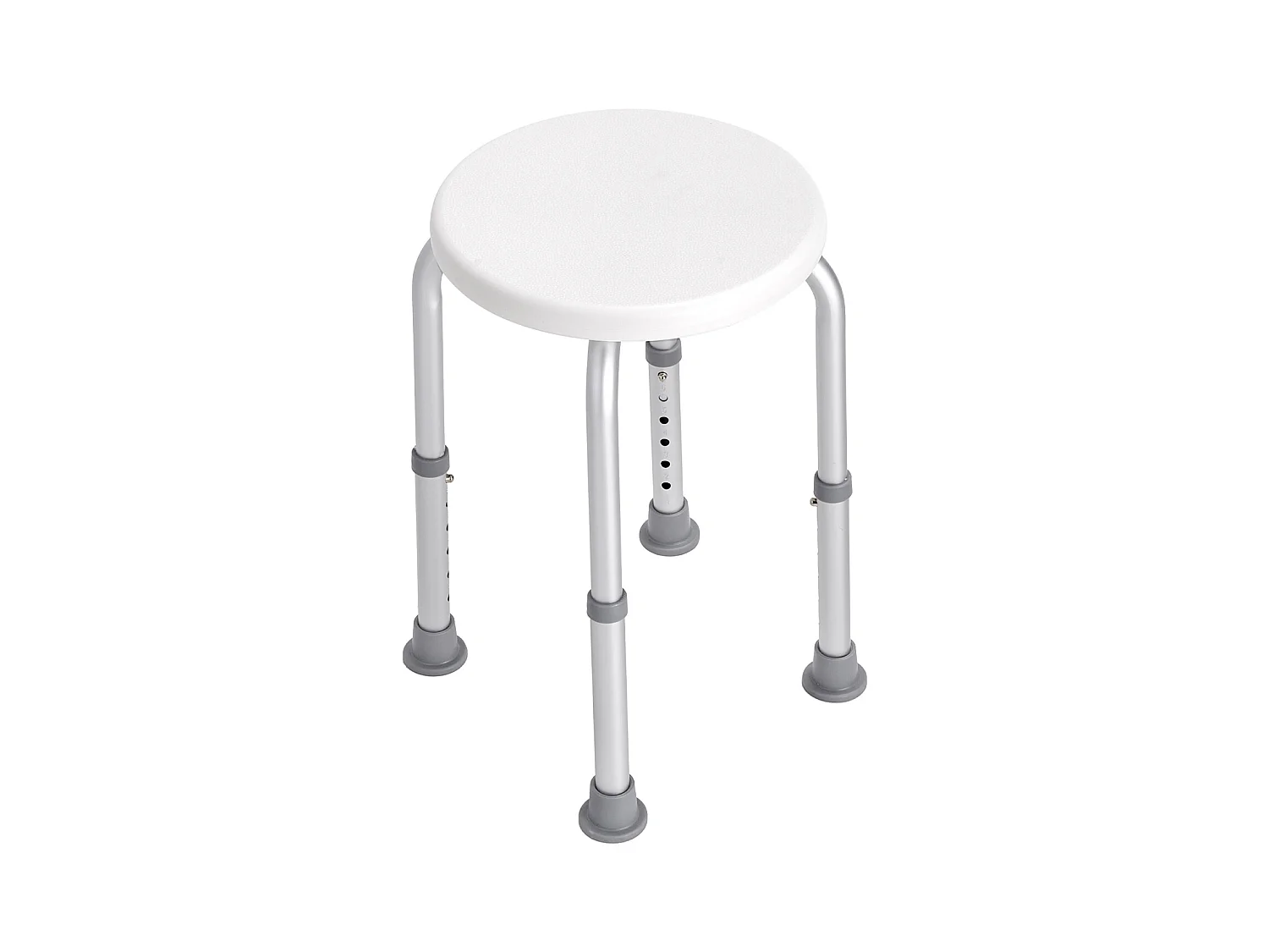 Siège de Douche SucceBuy 136,1 kg Hauteur Réglable Rotative en Plastique, Aide aux Personnes Agées