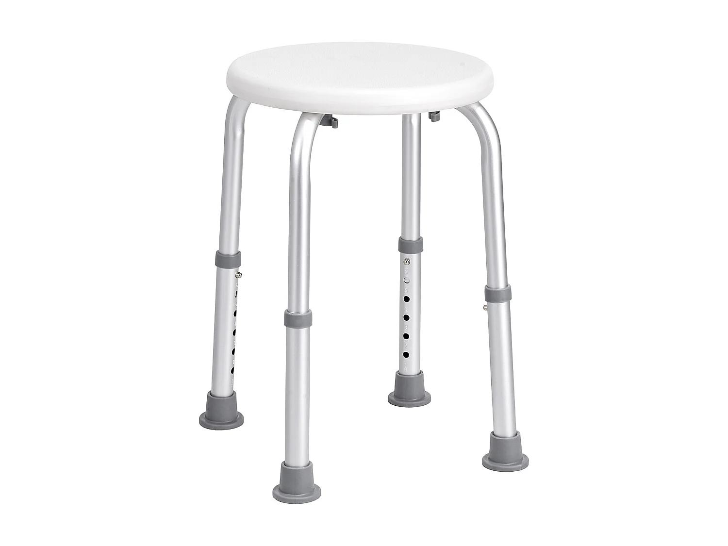 Siège de Douche SucceBuy 136,1 kg Hauteur Réglable Rotative en Plastique, Aide aux Personnes Agées