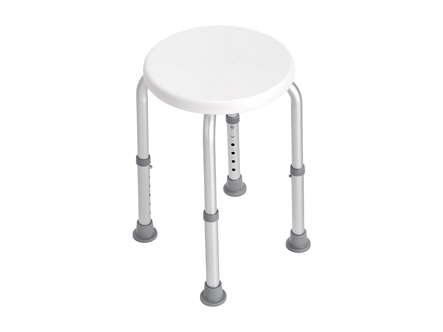 Siège de Douche SucceBuy 136,1 kg Hauteur Réglable Rotative en Plastique, Aide aux Personnes Agées