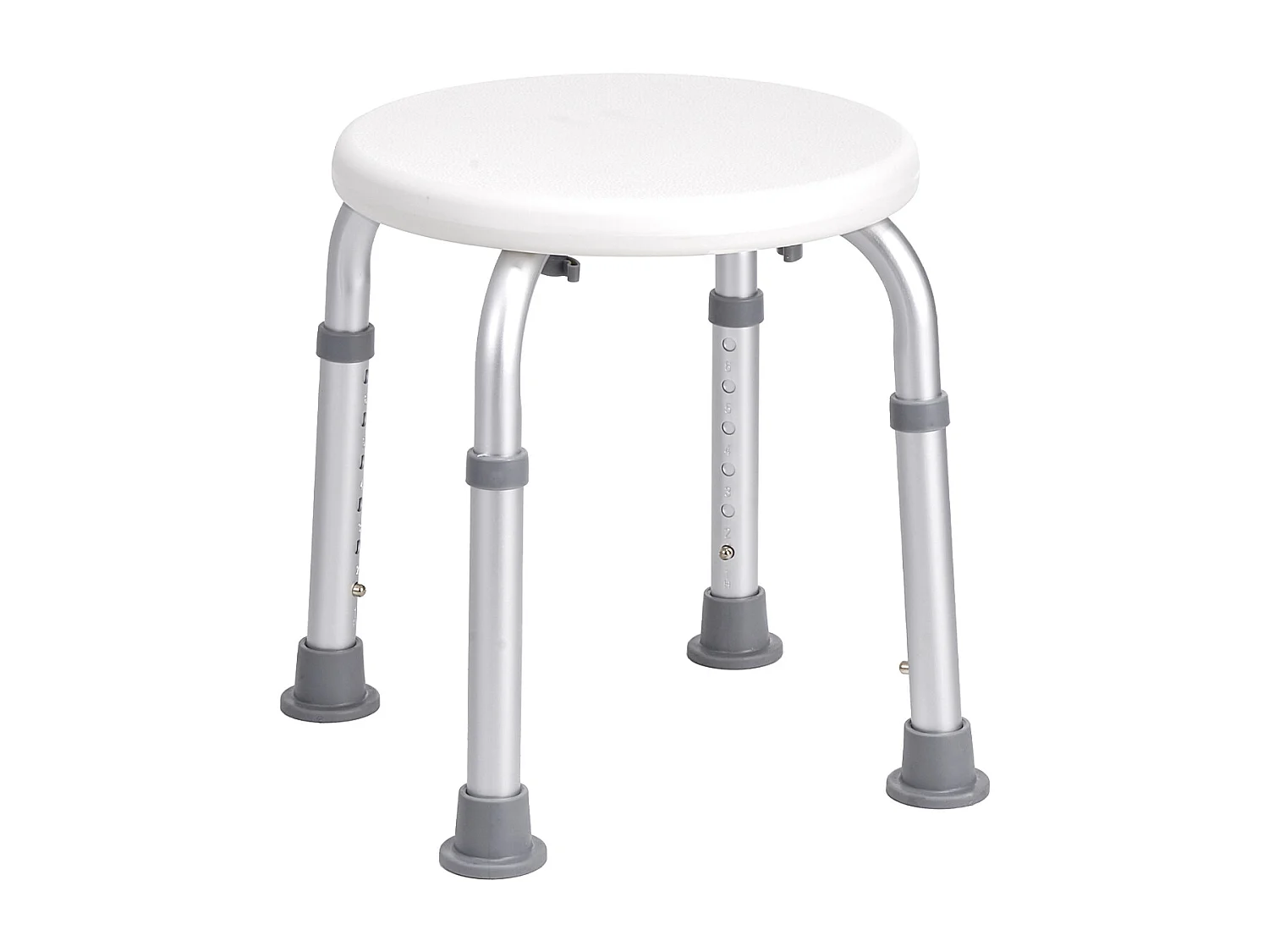 Siège de Douche SucceBuy 136,1 kg Hauteur Réglable Rotative en Plastique, Aide aux Personnes Agées