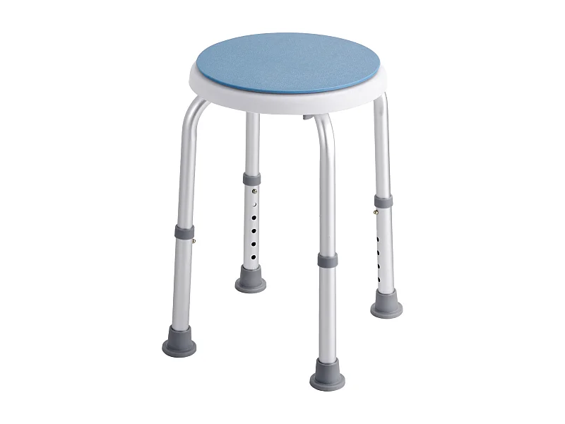 Duschstuhl SucceBuy 136,1 kg höhenverstellbar drehbar aus Kunststoff, Hilfe für ältere Menschen