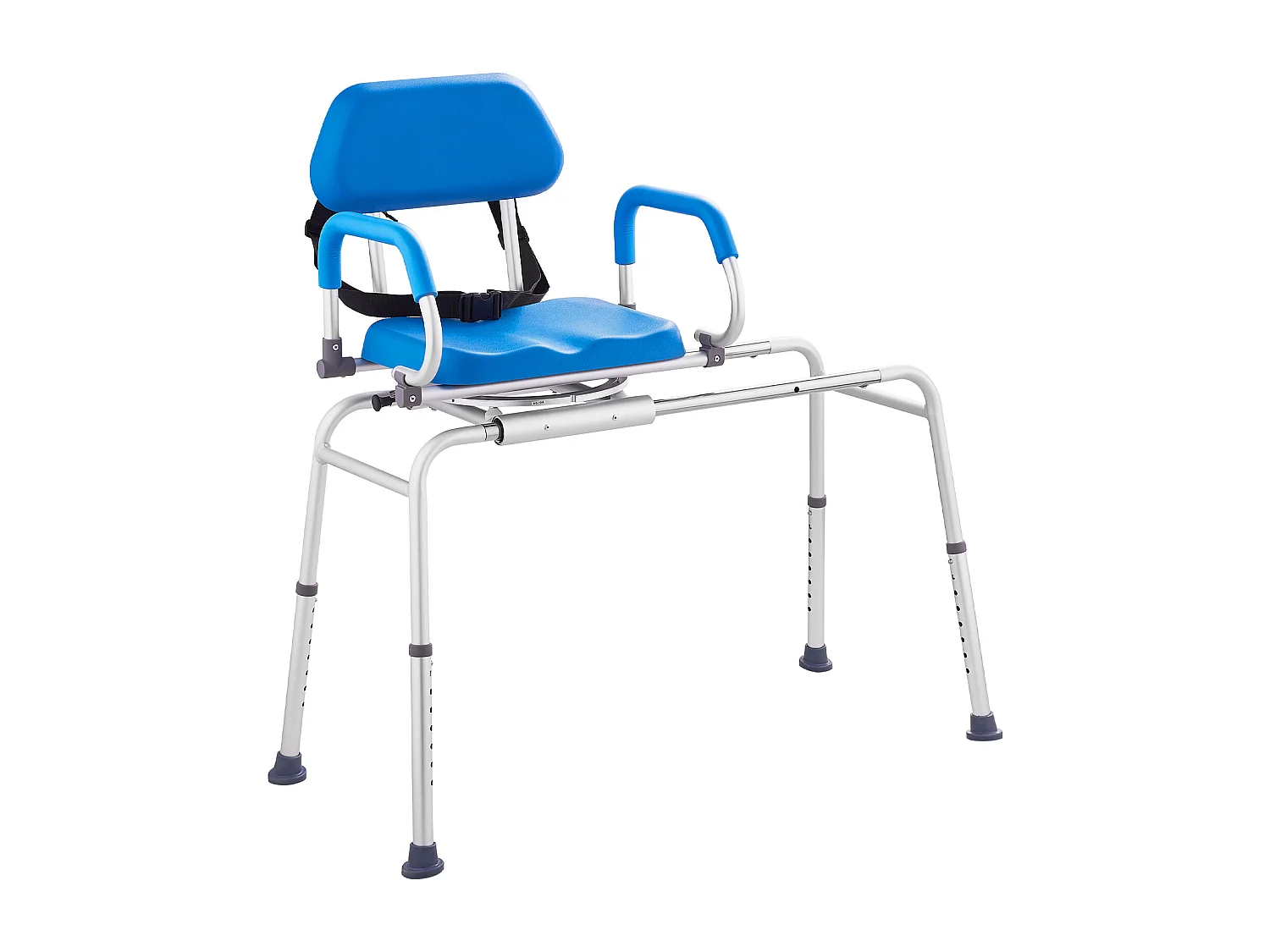 Krzesło Do Pryszniców SucceBuy Krętowe 360°, Przesuwne Krzesło Przenoszące Do Wanny, Maks. Obciążenie 150 kg