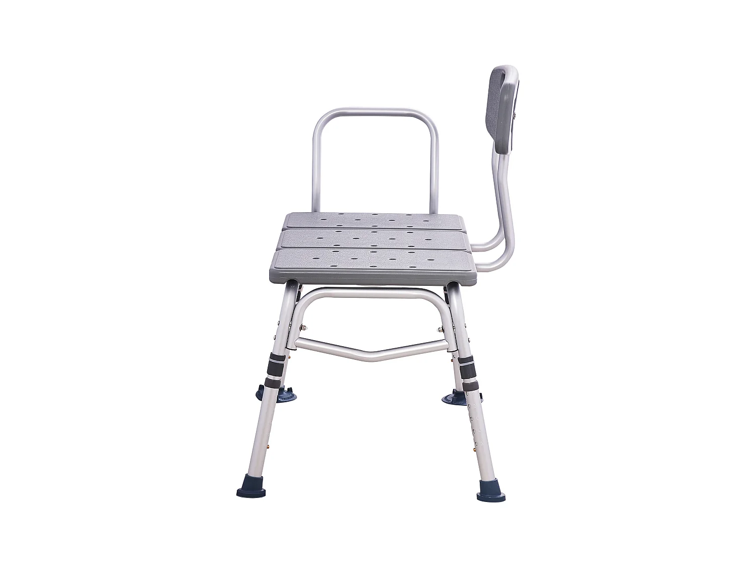 Chaise de Douche SucceBuy, Banc de Transfert de Baignoire, Siège de Douche de Dossier Réversible Capacité de 181 kg