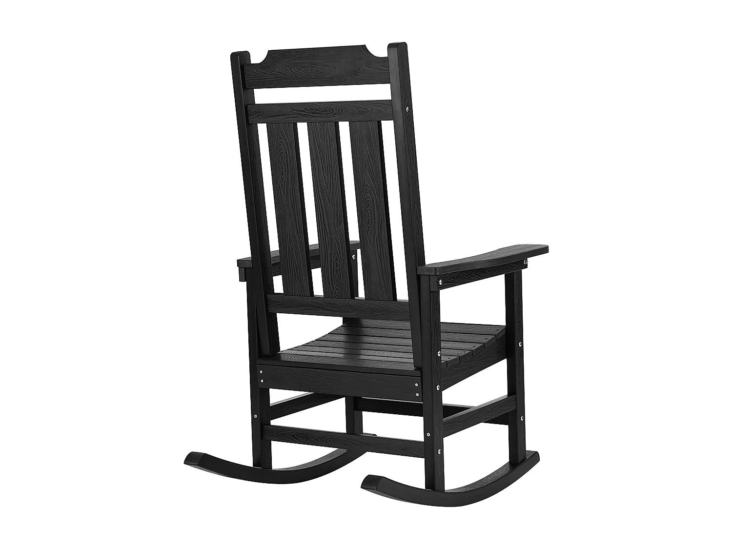 Chaise à Bascule SucceBuy,  Lot de 1, en HIPS pour Patios, Jardins, Balcons et Plus Encore