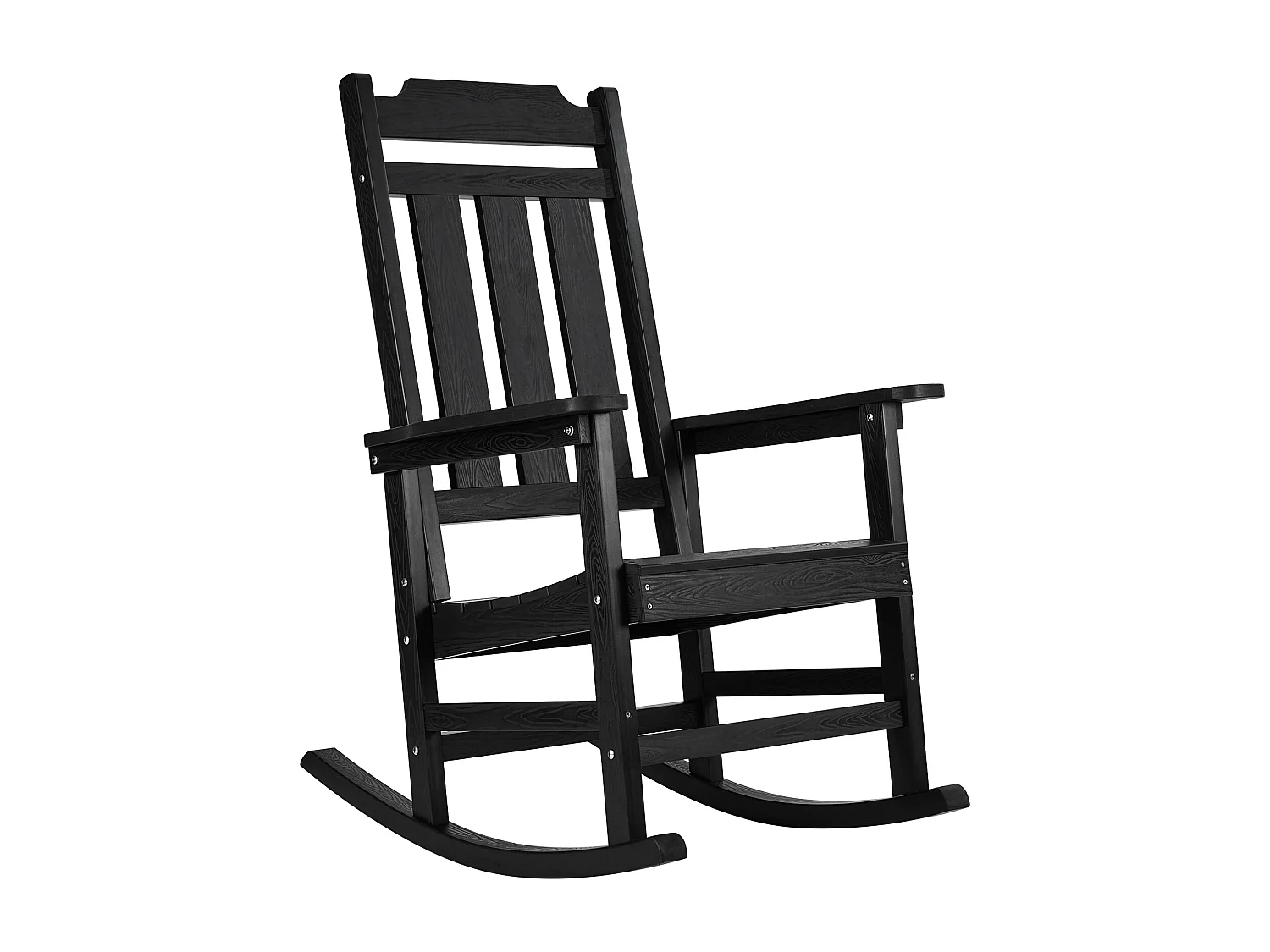 Chaise à Bascule SucceBuy,  Lot de 1, en HIPS pour Patios, Jardins, Balcons et Plus Encore