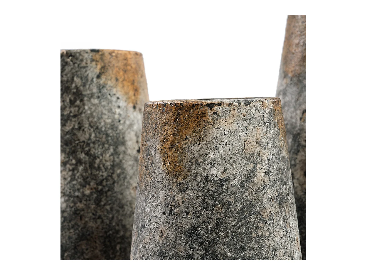 Le Vase Spooky - Gris Antique - M