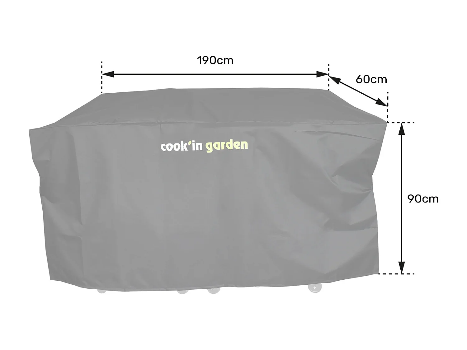 Overkapping voor buitenkeuken