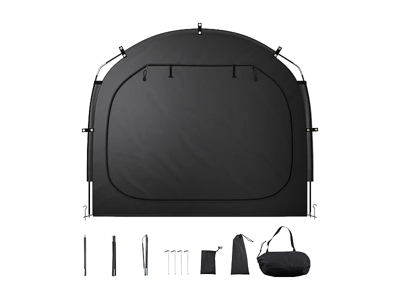 Estacionamiento para Bicicletas SucceBuy, Carpa Exterior Impermeable, para 3 a 4 Bicicletas – Espaciosa y Duradera