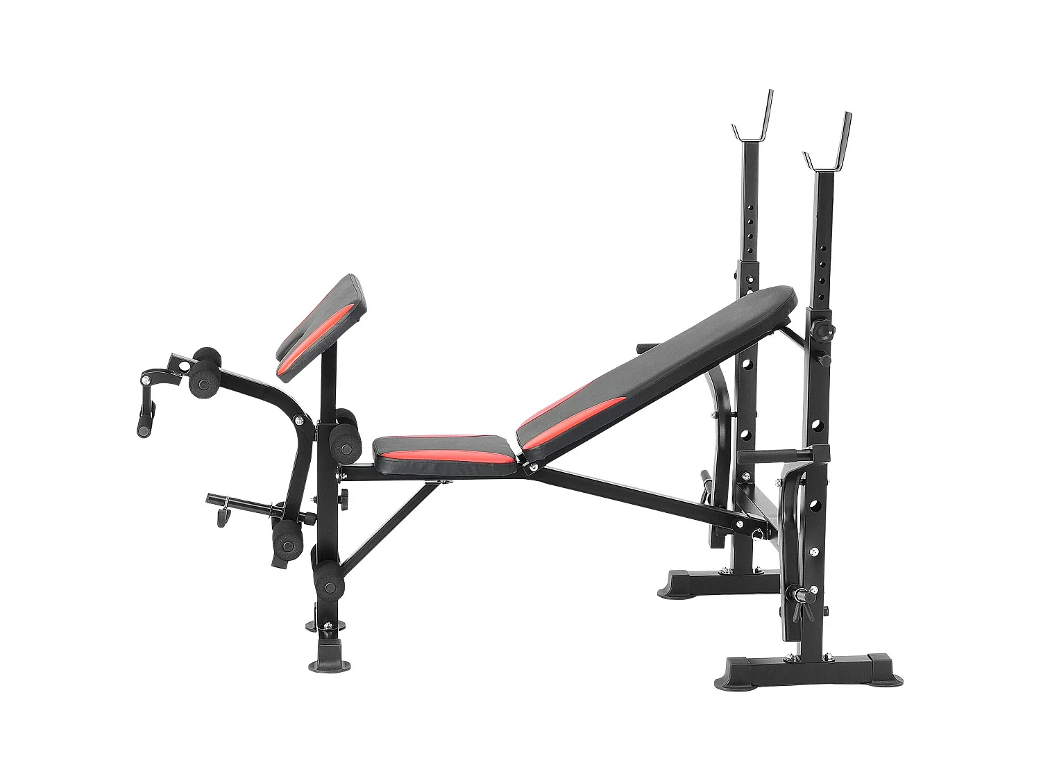 Banc de Musculation SucceBuy pour Salle de Sport à Domicile, Capacité 299 kg, Réglable et Pliable