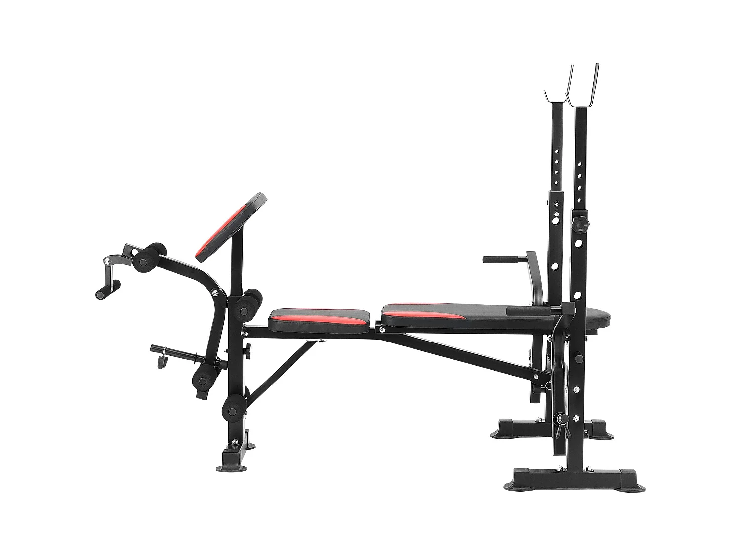 Banc de Musculation SucceBuy pour Salle de Sport à Domicile, Capacité 299 kg, Réglable et Pliable
