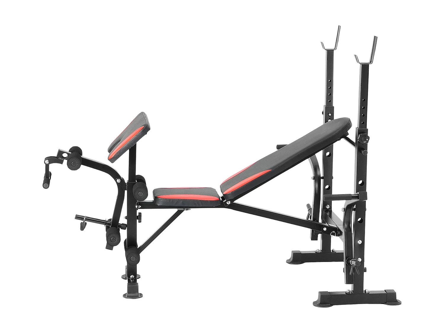 Banc de Musculation SucceBuy pour Salle de Sport à Domicile, Capacité 299 kg, Réglable et Pliable