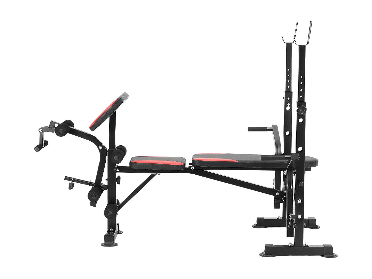 Banc de Musculation SucceBuy pour Salle de Sport à Domicile, Capacité 299 kg, Réglable et Pliable