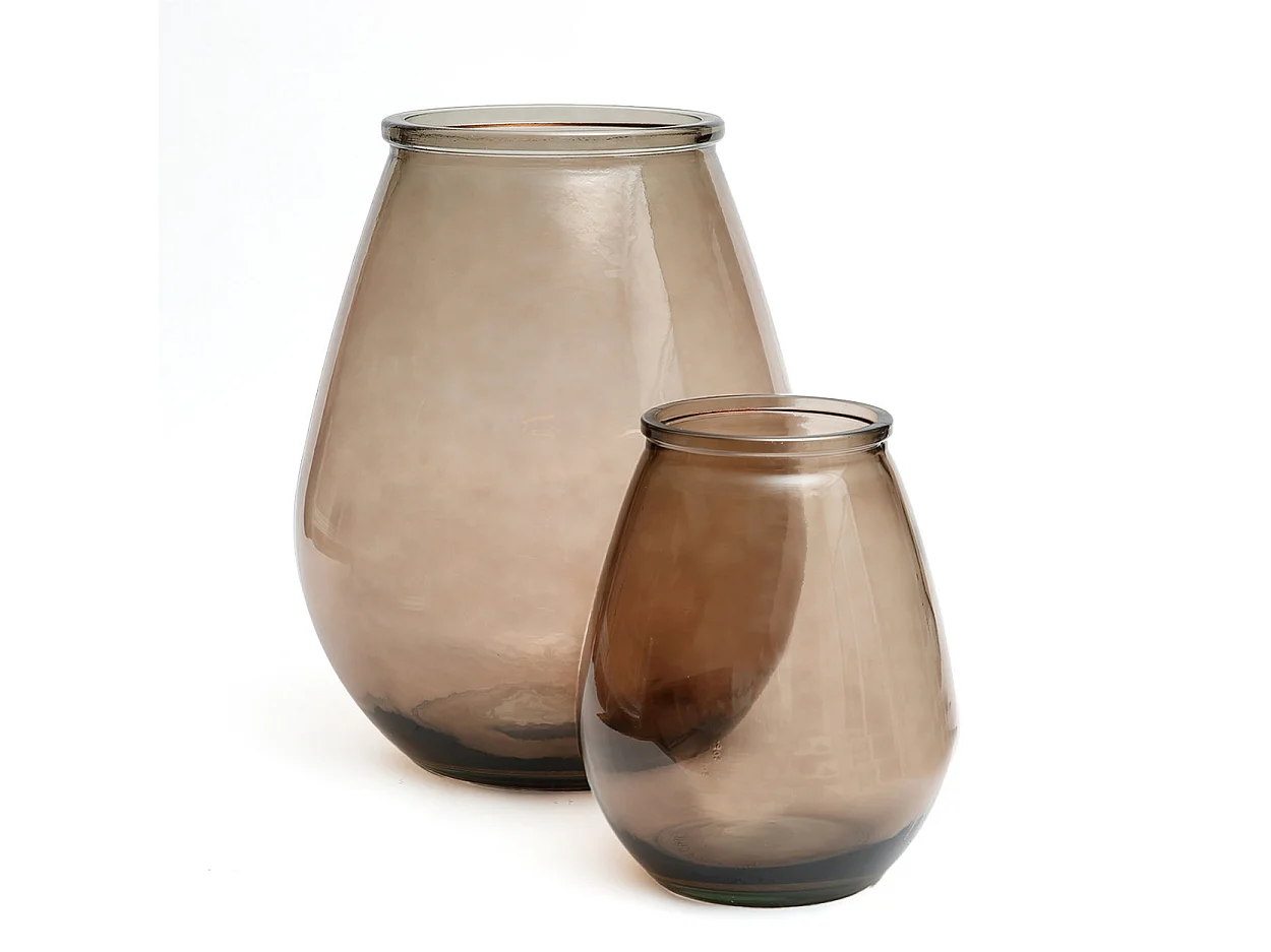 Die Qiezi Vase - Beige - L
