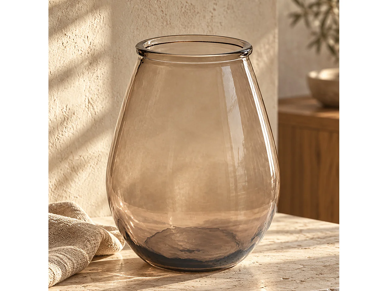Le Vase Qiezi - Beige - L