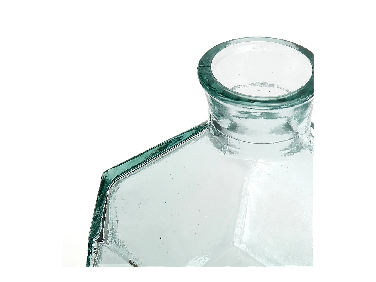 Le Vase Round Origami - Bleu