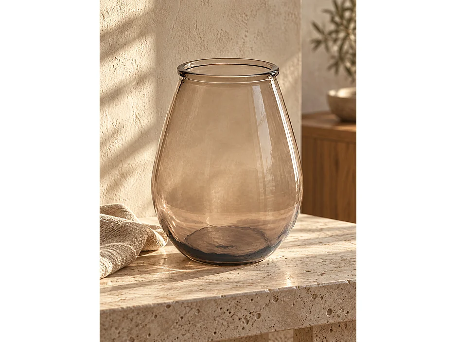 Le Vase Qiezi - Beige - M