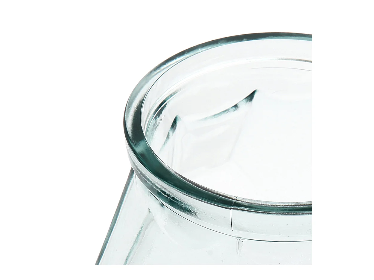 Le Vase Wide Origami - Bleu