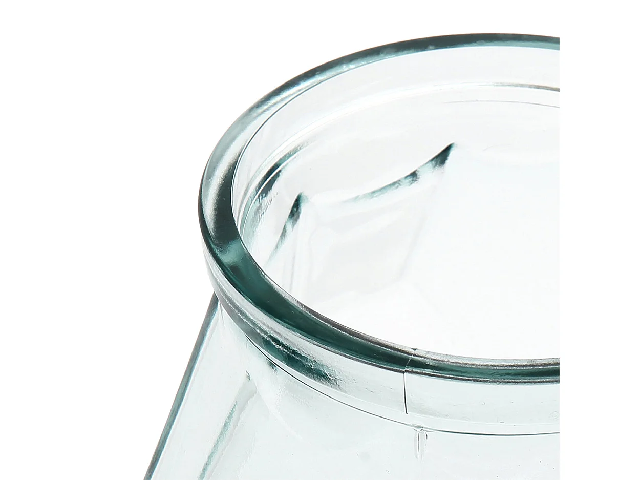 Le Vase Wide Origami - Bleu