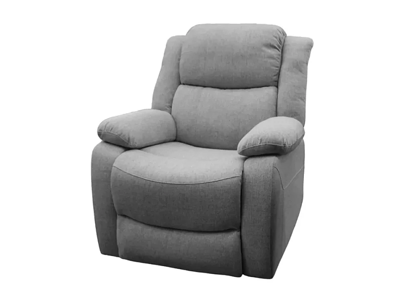 Fauteuil relax électrique inclinable gris foncé David