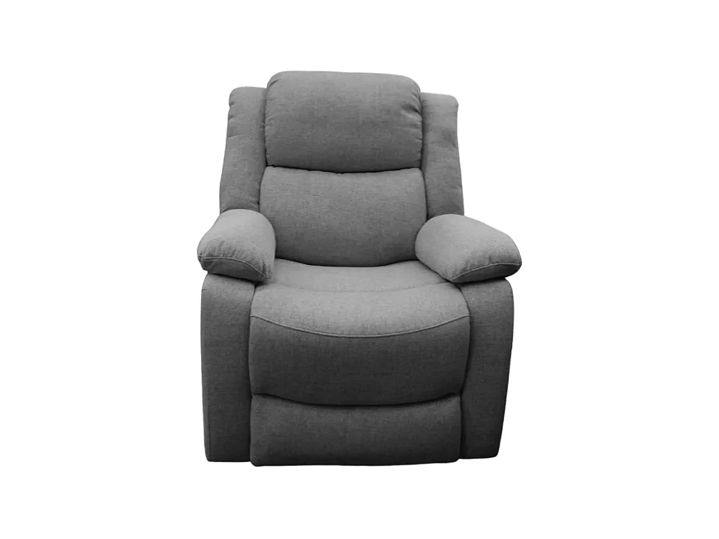 Fauteuil relax électrique inclinable gris foncé David