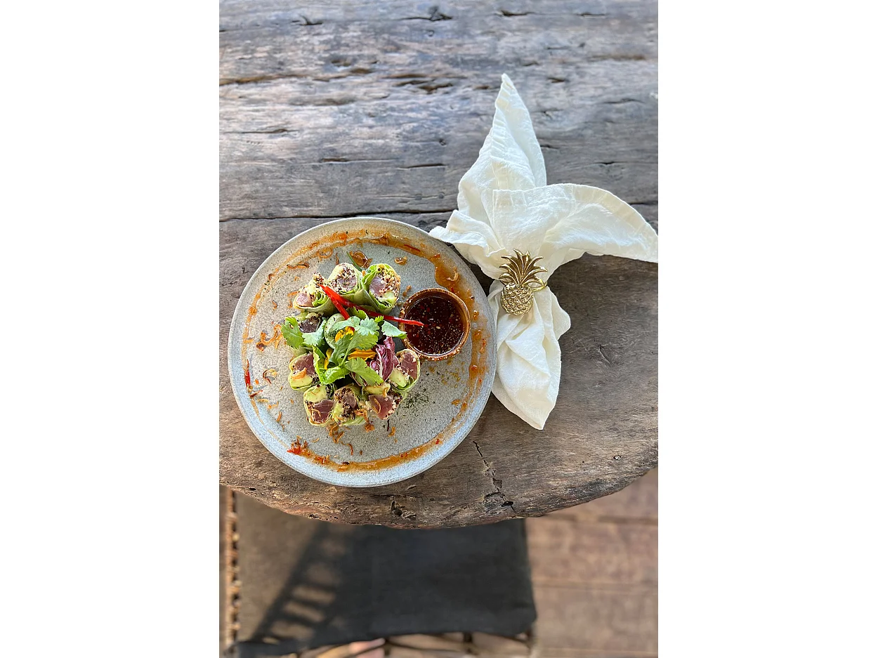 Het Linnen Servet - Wit - Set Van 4