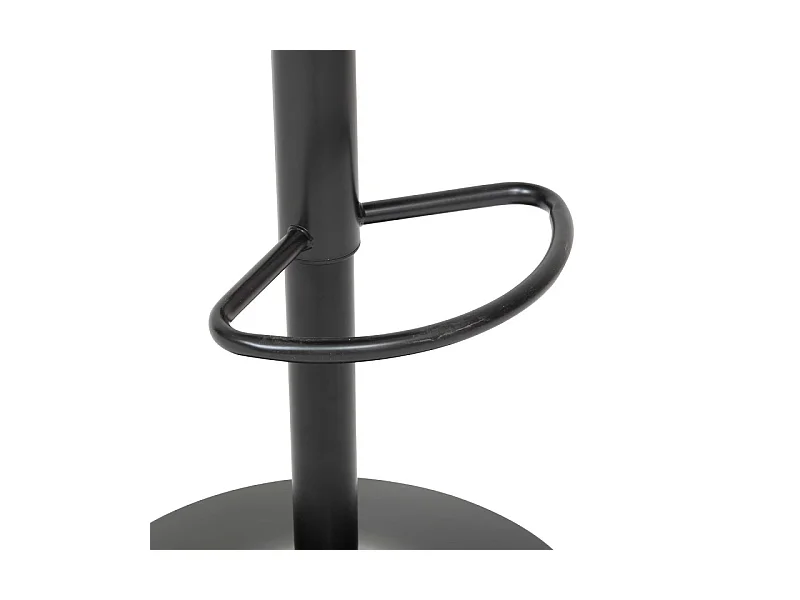 Lot de 2 Chaises de Bar Ajustable "Delek" 104cm Beige