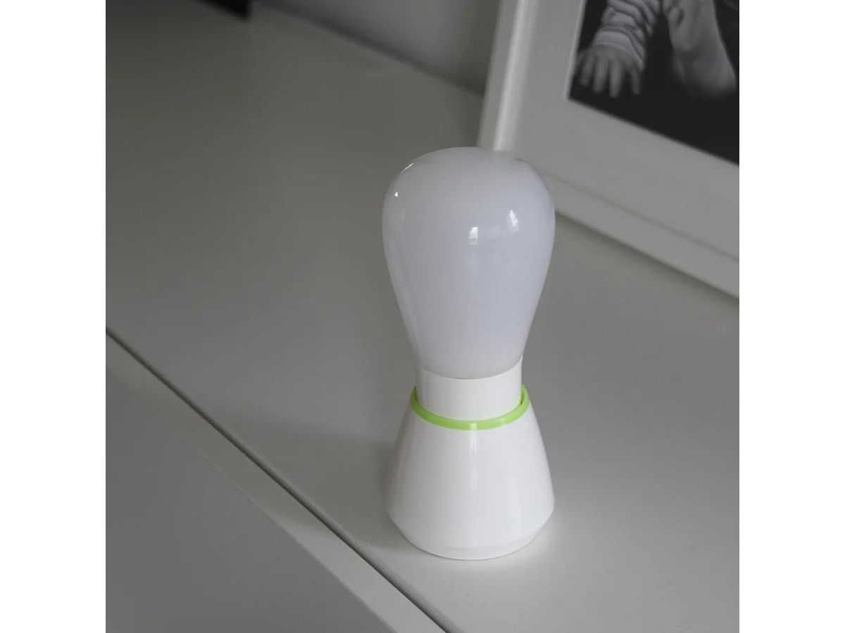 Nachtlicht Taschenlampe + mit Leuchtendem Ring - Chacon, Weiß