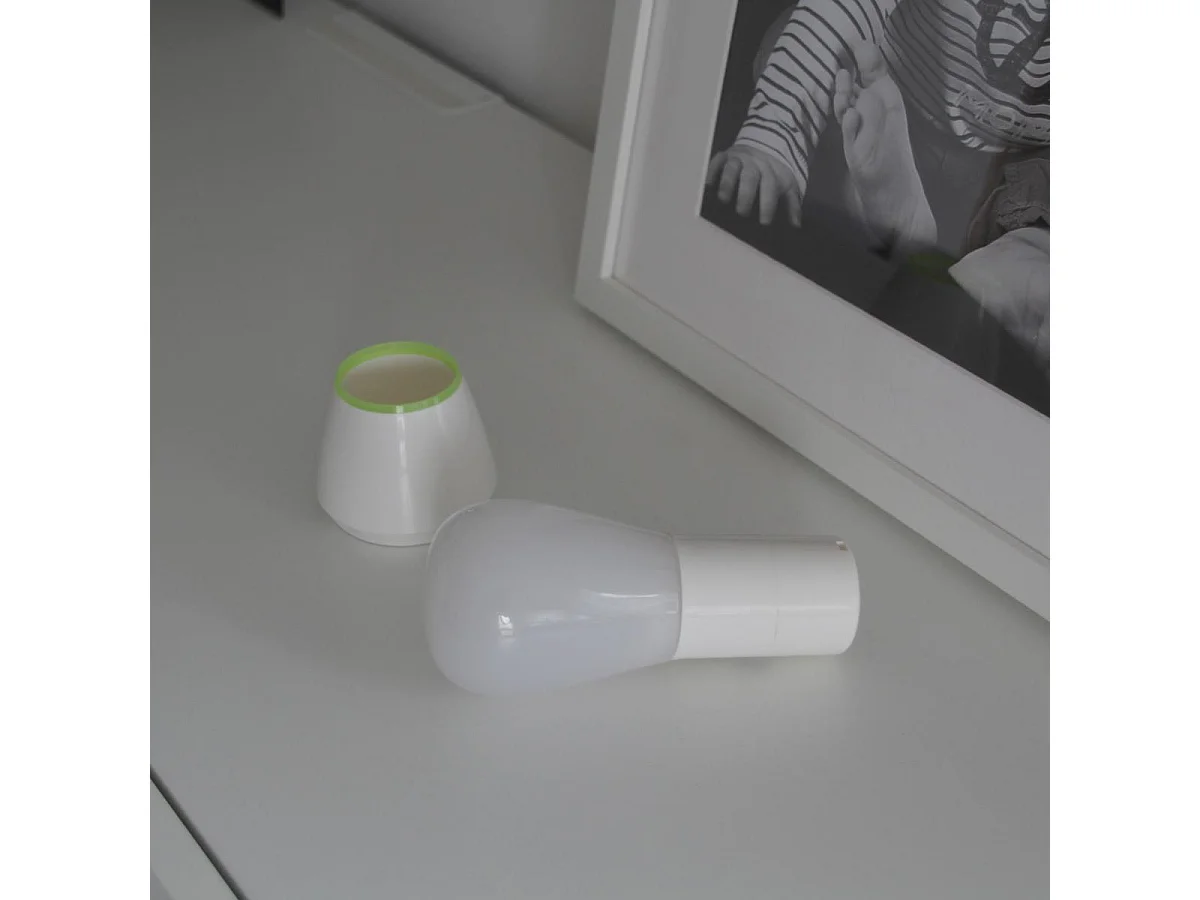 Nachtlicht Taschenlampe + mit Leuchtendem Ring - Chacon, Weiß