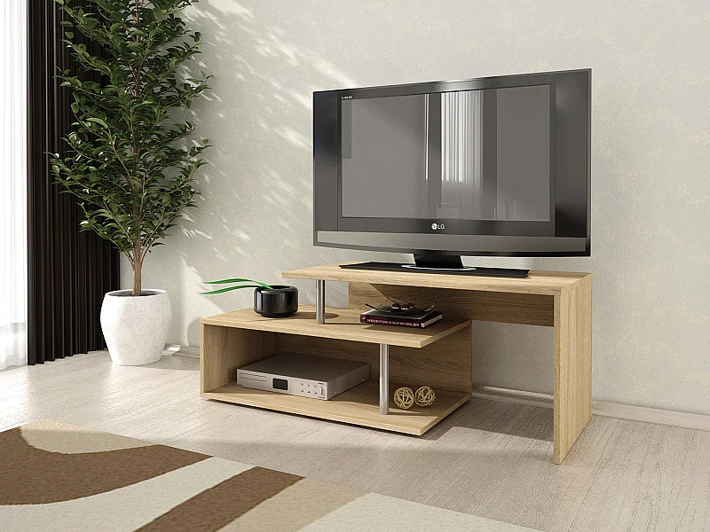Mobile porta tv moderno rovere chiaro PTG1