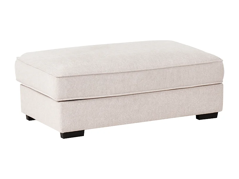 Ottoman RENDERS Tissu Beige clair