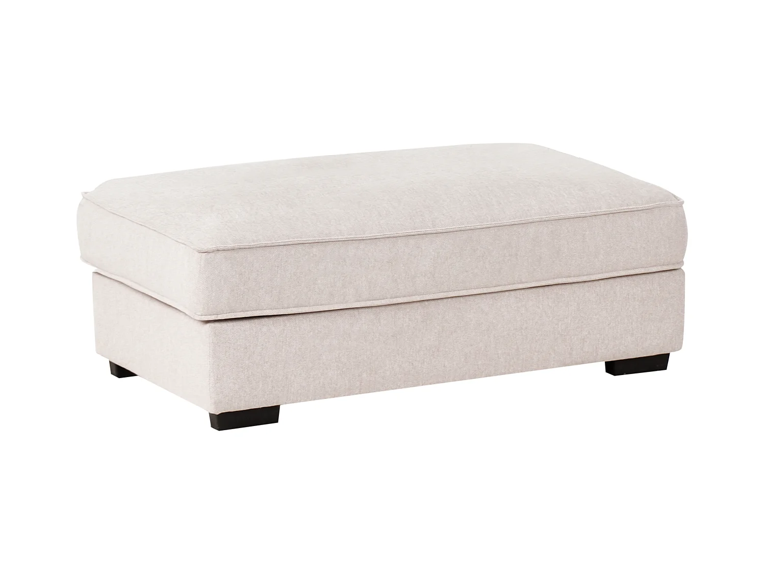 Ottoman RENDERS Tissu Beige clair