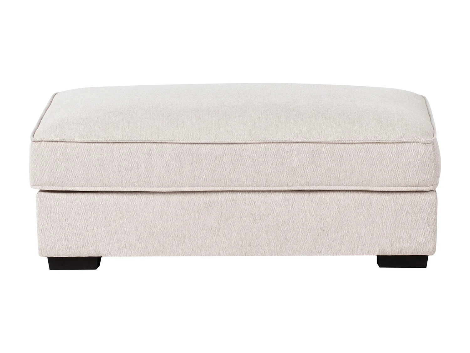 Ottoman RENDERS Tissu Beige clair