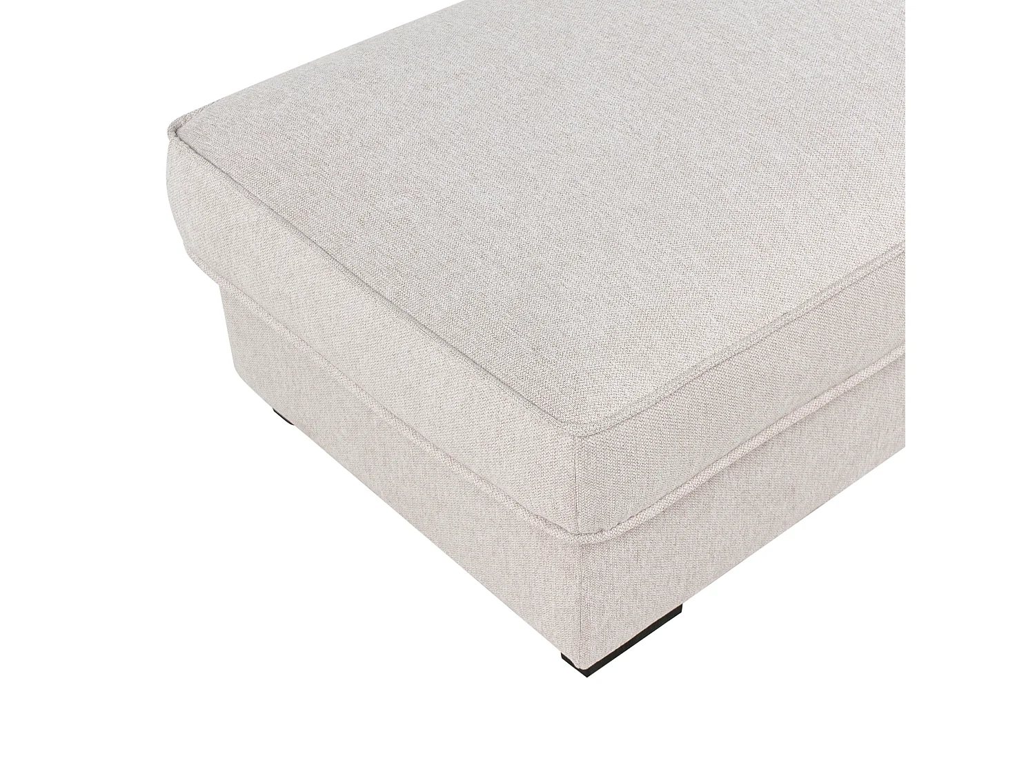 Ottoman RENDERS Tissu Beige clair