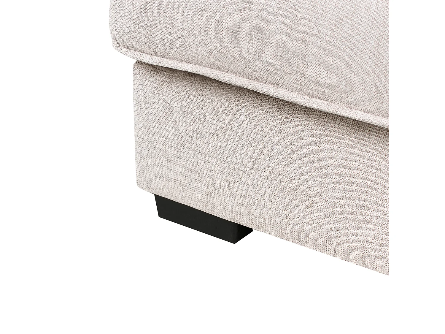 Ottoman RENDERS Tissu Beige clair